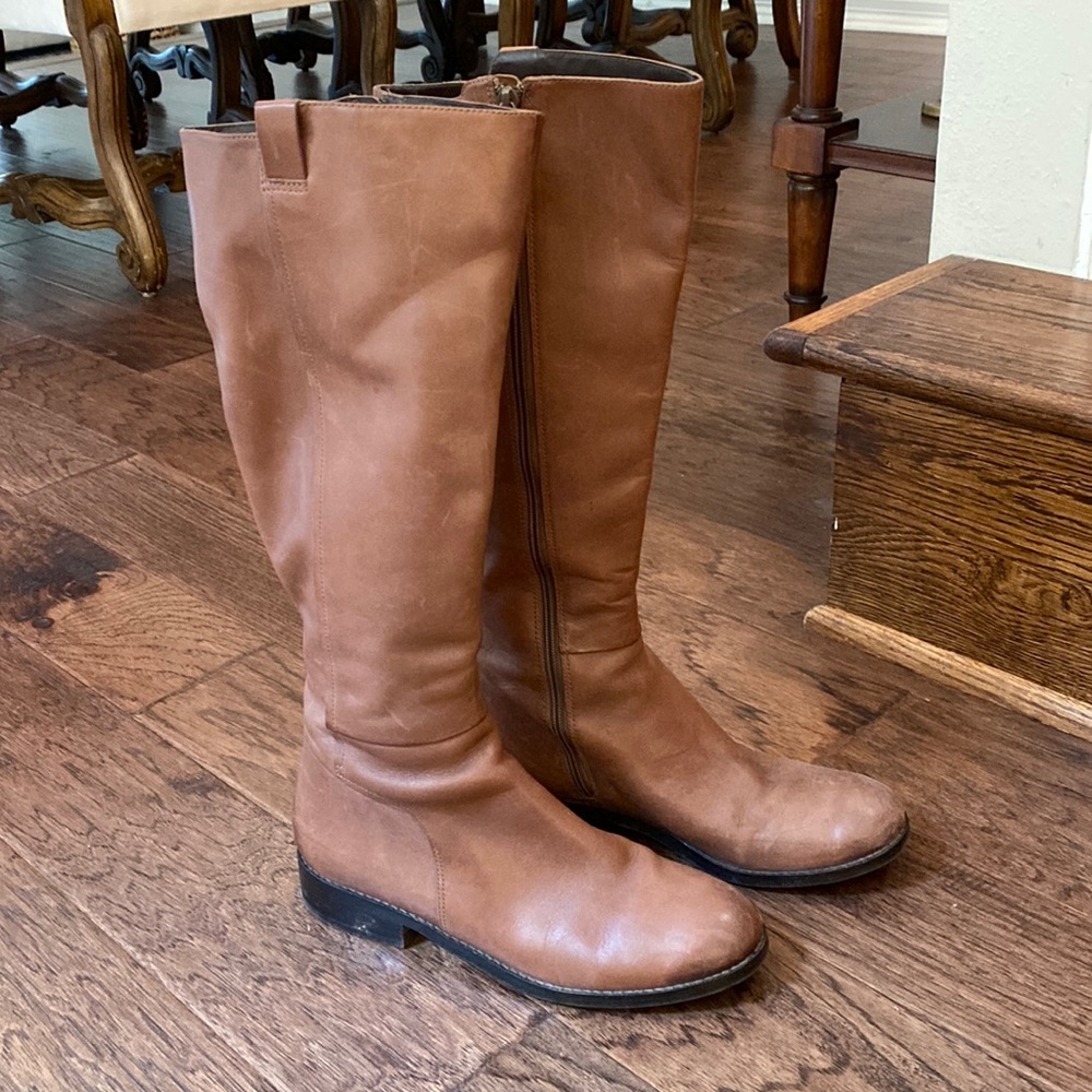 Cole Haan tall brown boots